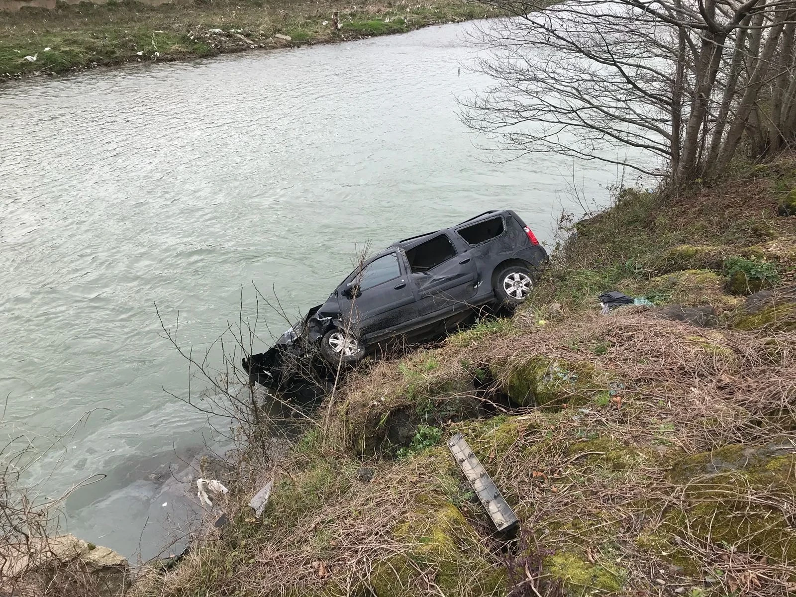 Giresun’da trafik kazası: 3 yaralı