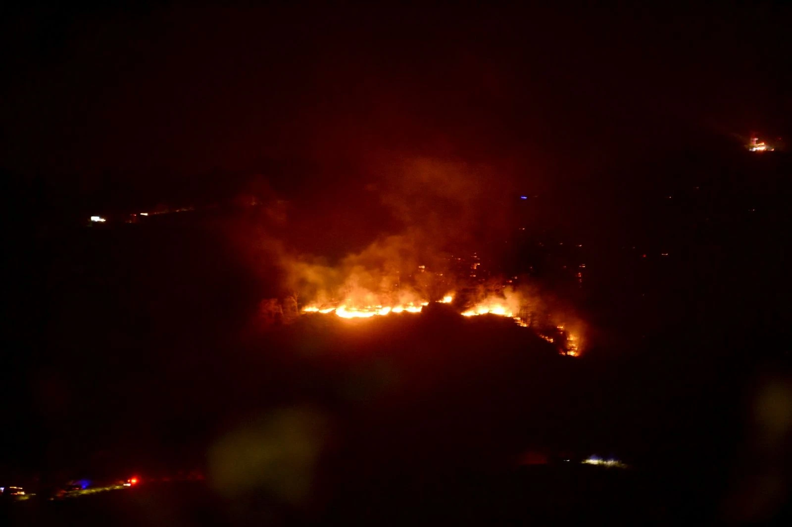 Giresun’da orman yangını