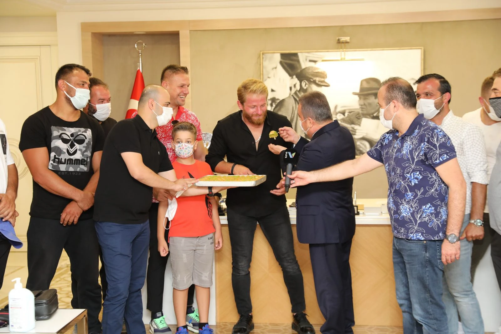 İsmail Balaban'dan, Başkan Böcek’e ziyaret