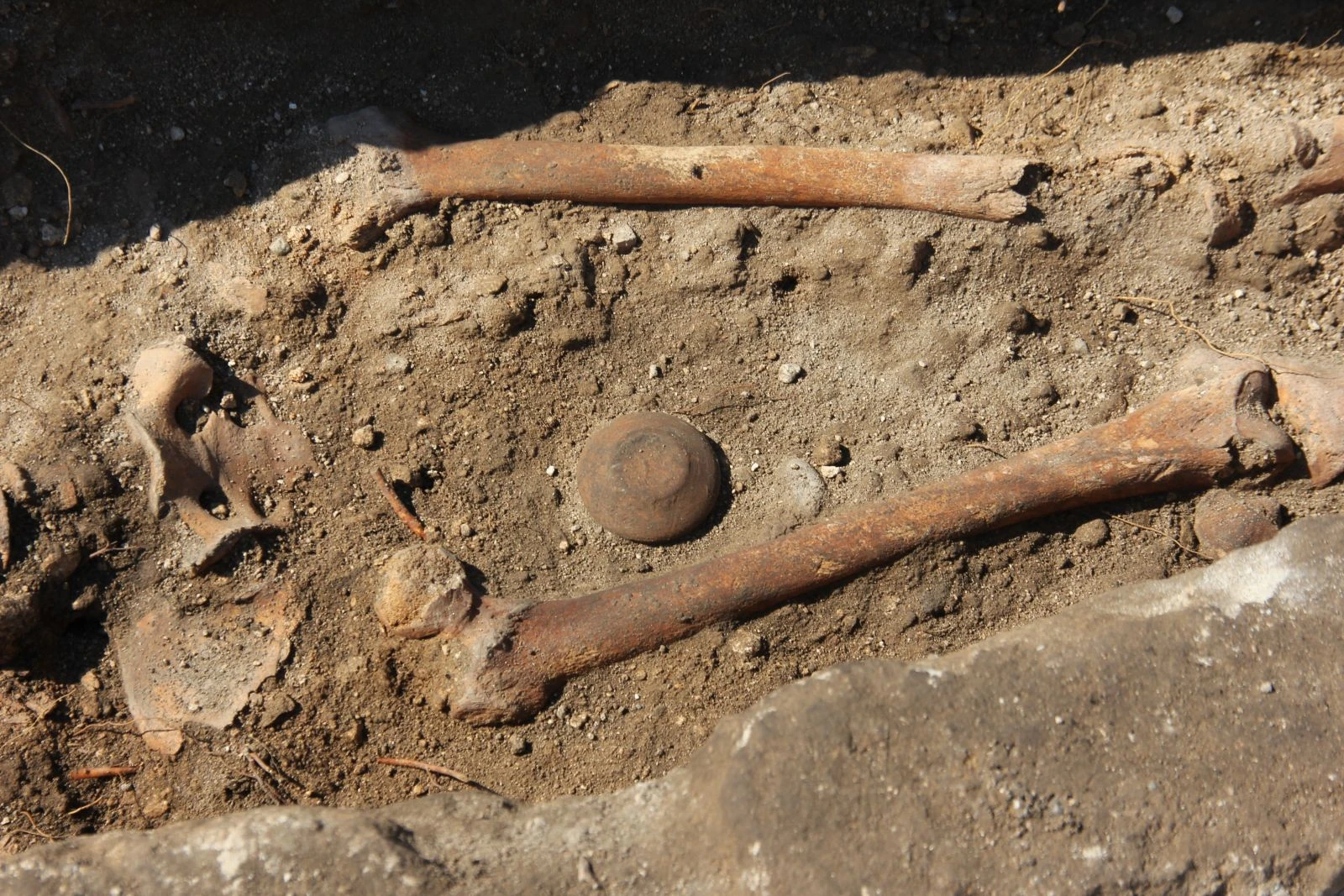 Tarihçileri heyecanlandıran keşif! Bin yıllık iskelet bulundu