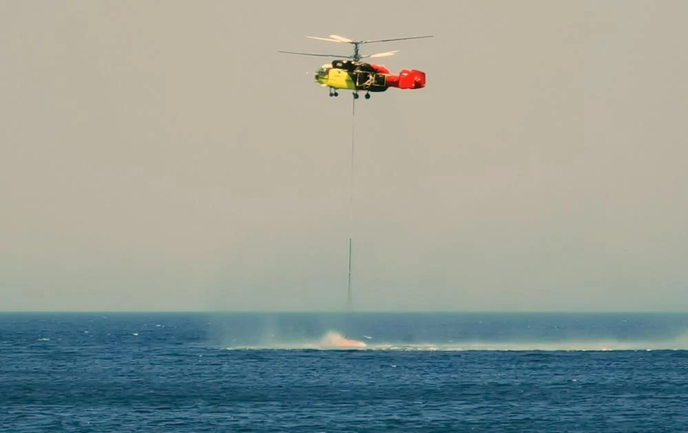 Yunanistan’ın Sisam adası yanıyor