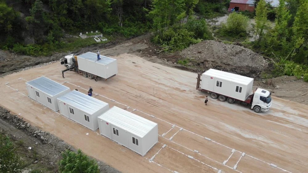 Sel felaketinde 15 kayıp veren Babaçay’da konteyner köy kuruluyor