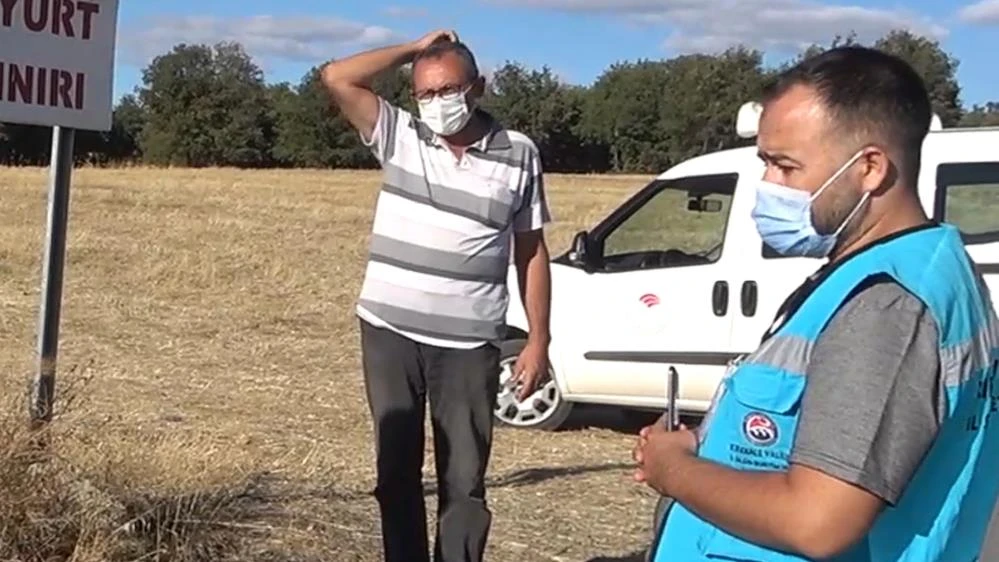 Taksisine pozitif yolcu alan sürücü temaslı duruma düştü