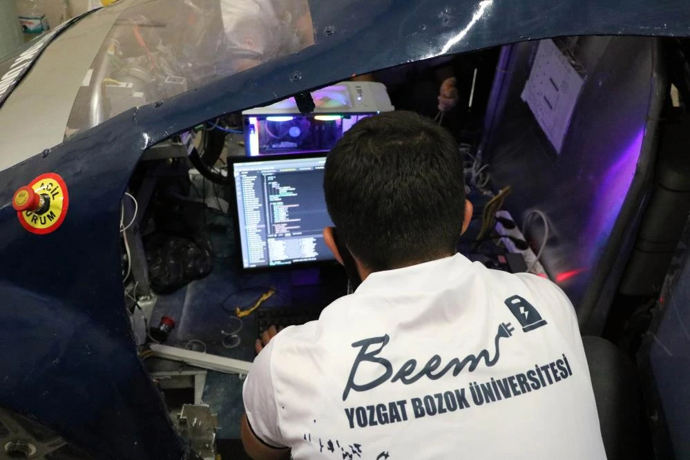 Bozok Üniversitesi yapay zeka algoritmasıyla araç tasarladı