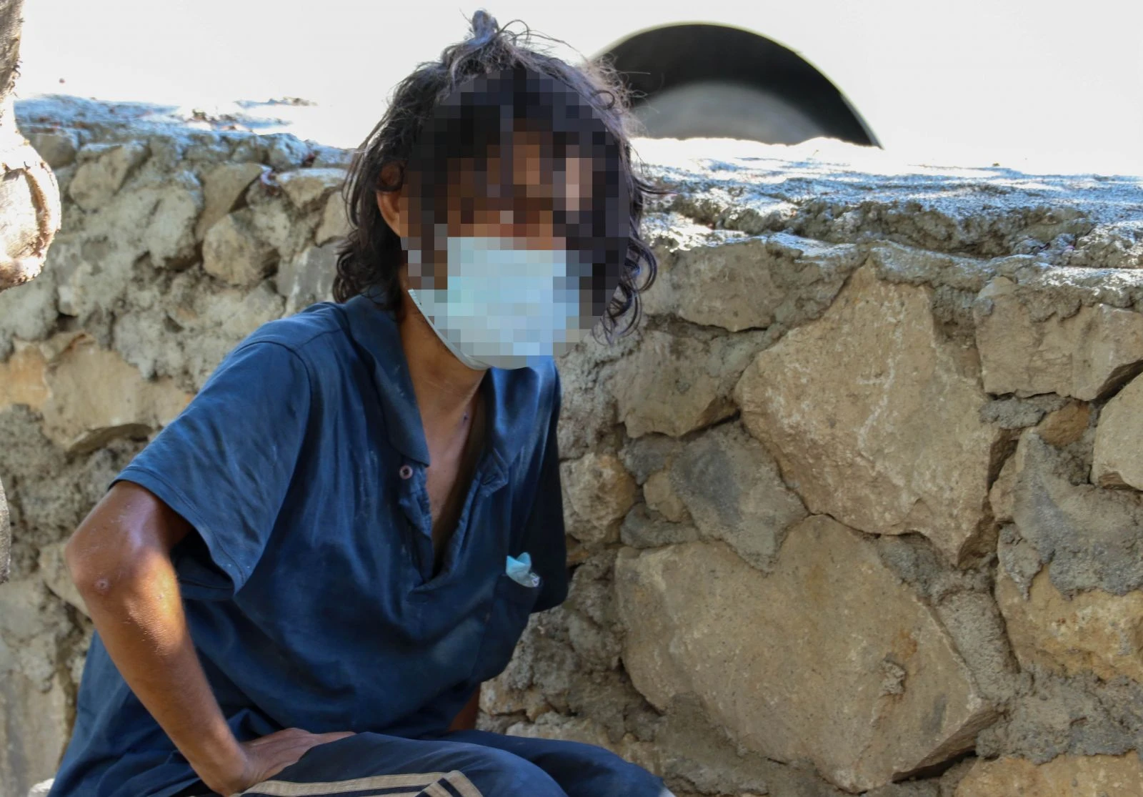 Cami bahçesinde ölen ağabeye son bakış