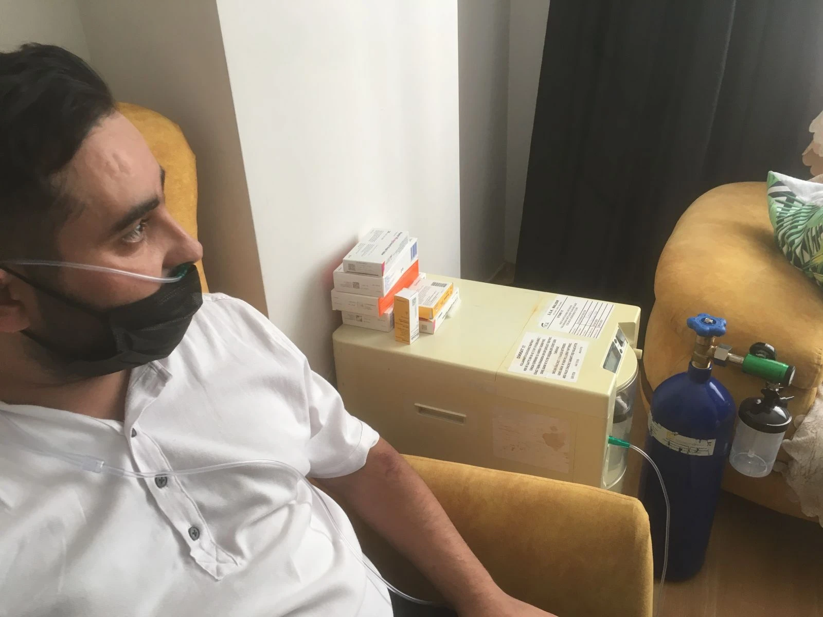 Bakan yoğun bakım fotoğrafını paylaşmıştı! Taburcu olurken ders verdi