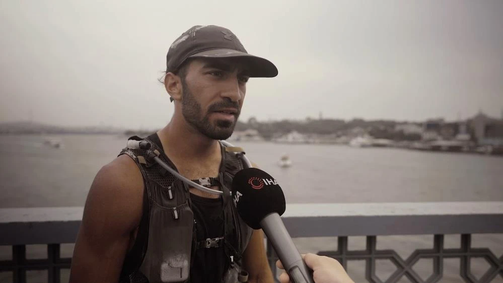 45 gün sürdü: Çılgın Türk Almanya'dan Türkiye'ye koşarak geldi