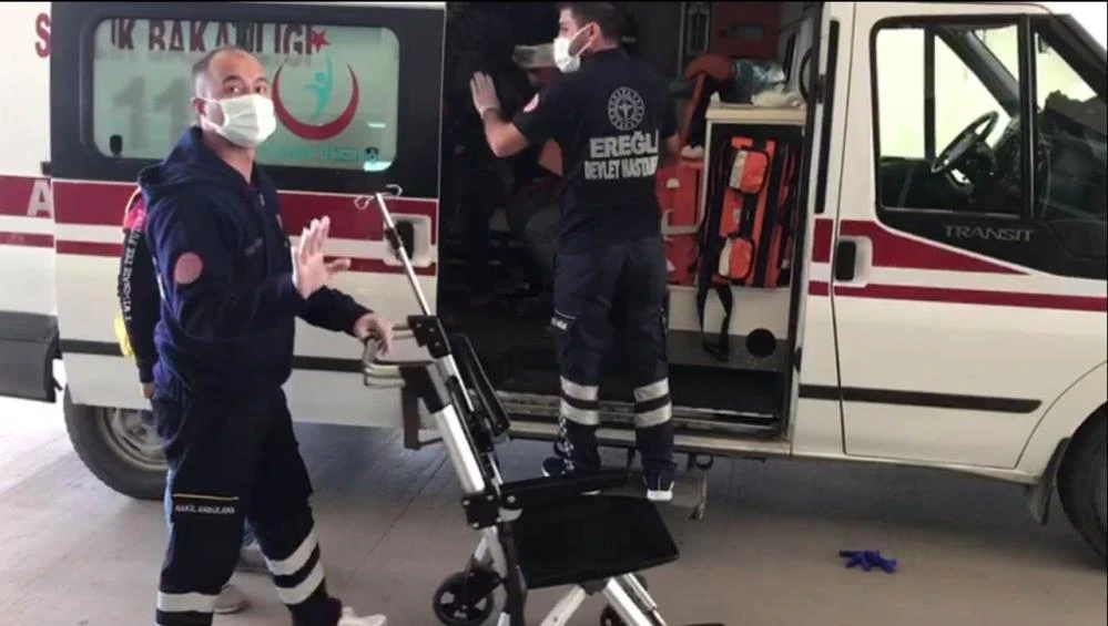 Karaman'da feci kaza! İşçi minibüsü devrildi: 1 ölü, 20 yaralı