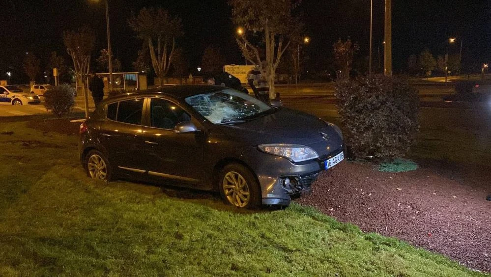 Polisin önünde driftin sonu kazayla bitti! 50 km sonunda yakayı ele verdiler