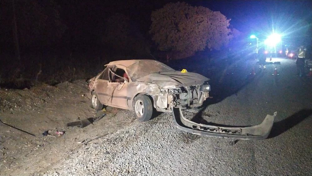 2 kuzenden 1'inin öldüğü kazada feryatlar yürek dağladı