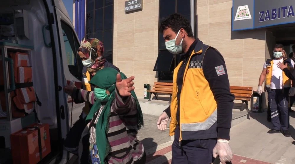 Kendini yerlere atan dilencinin foyası hastanede ortaya çıktı