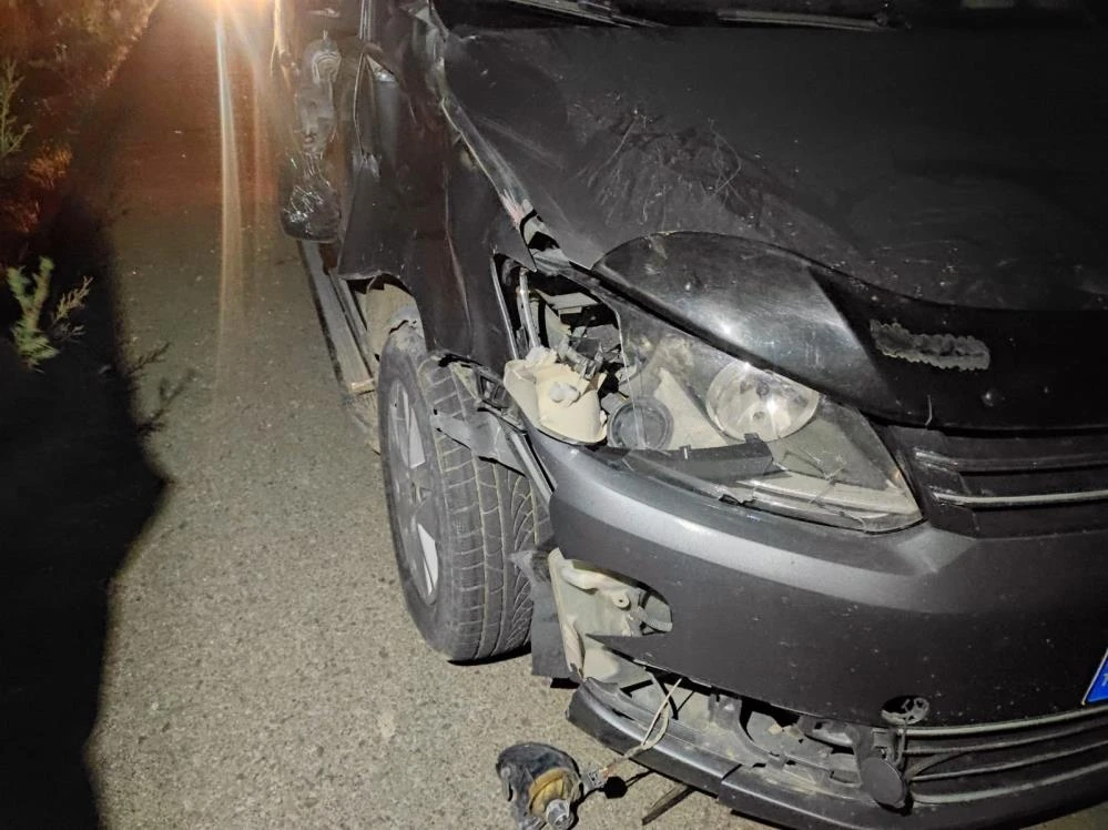 Batman'da inek ana yola atladı, 7 araç perte çıktı