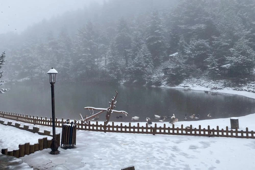 Mevsimin ilk karı yağdı! Yurdun dört yanı beyaza büründü