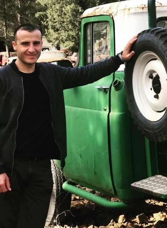 İki araç kafa kafaya çarpıştı! Uzman Çavuş Çetin Torun yanarak can verdi