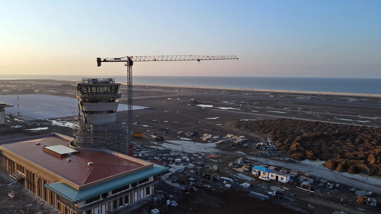 Rize-Artvin Havalimanı'nında sona doğru: Yüzde 99'u tamamlandı