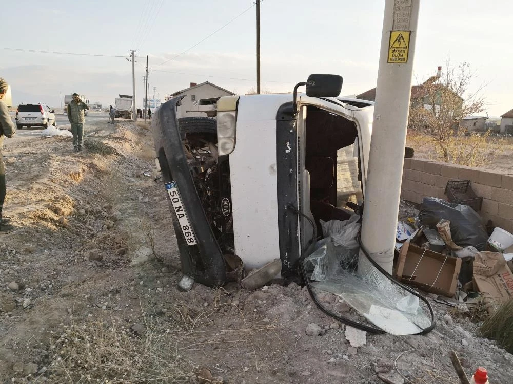 Ölümden dönen sürücü yarasını unutup gazetecilere tepki gösterdi