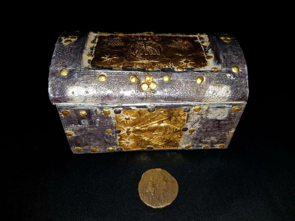 Çorum'da kaçakçılık operasyonu: Hazreti Süleyman'ın altın sandığı bulundu