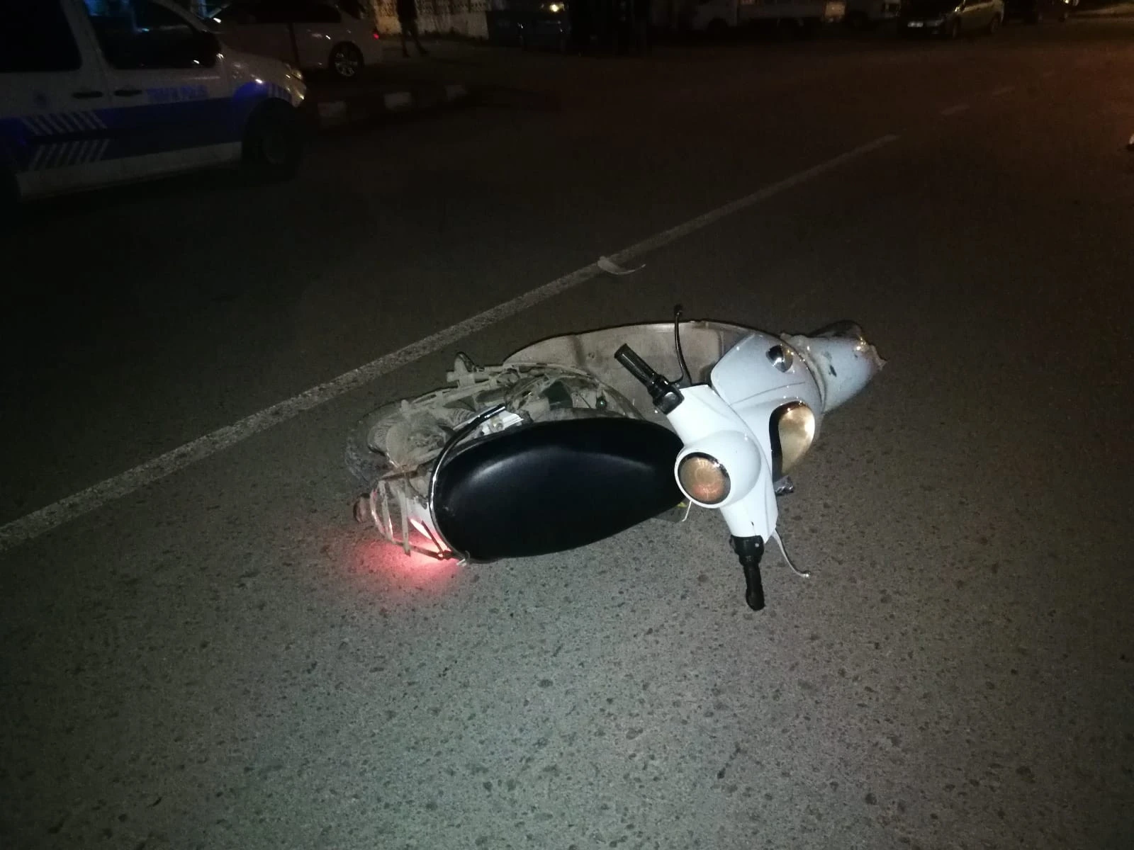 Metrelerce sürüklenen motosiklet sürücüsü hayatını kaybetti