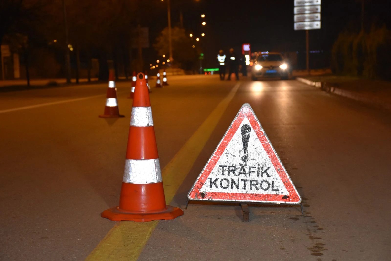 Uygulama noktasından drift atarak kaçan alkollü sürücü yakalandı