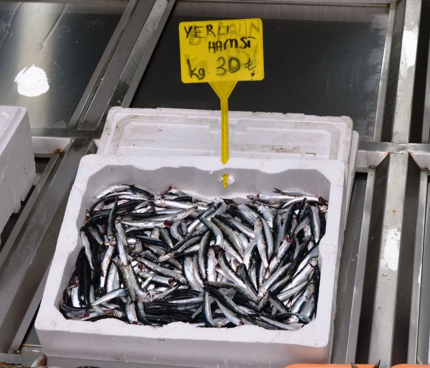 Hamsinin kilosu 30 TL