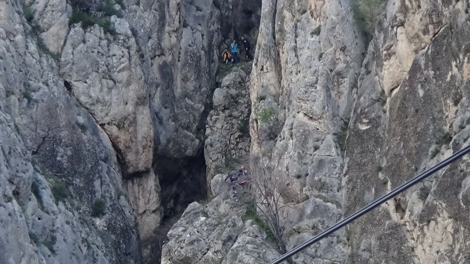 Yardım çığlığını duydu, hayat kurtardı