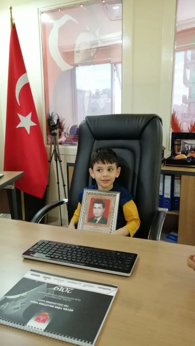 Şehit torununun ilk istediği dedesini görmek oldu