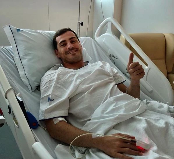 Kalp krizi geçiren Casillas'tan ilk açıklama