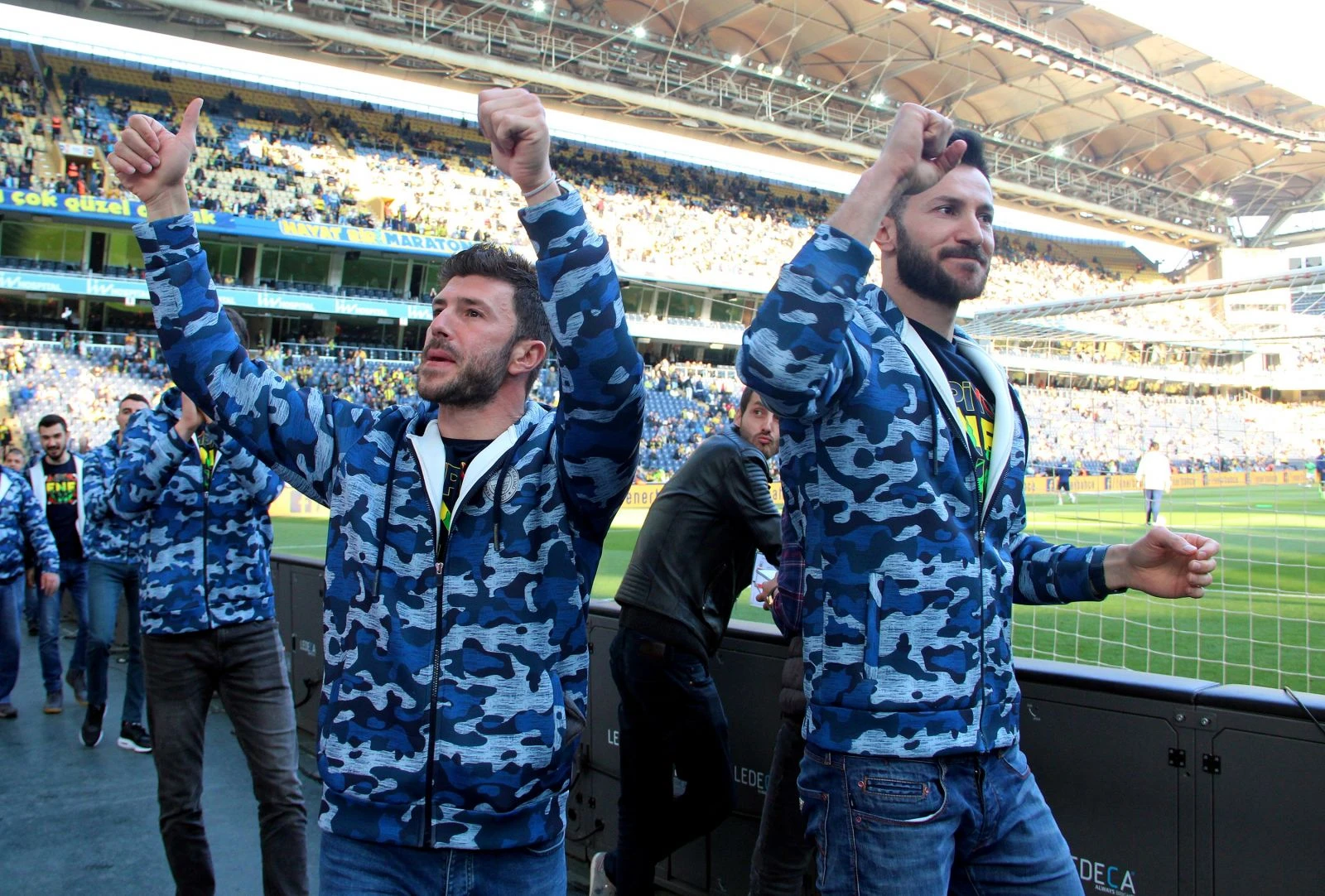 Fenerbahçe’de kupalar sergilendi