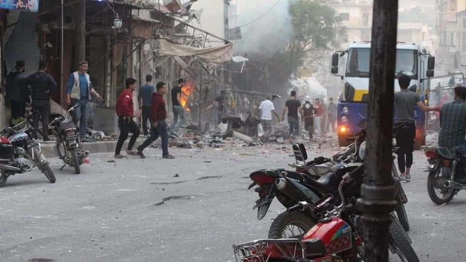 Esad rejimi iftar öncesü pazar yerine saldırdı: 5 sivil hayatını kaybetti, 20 yaralı