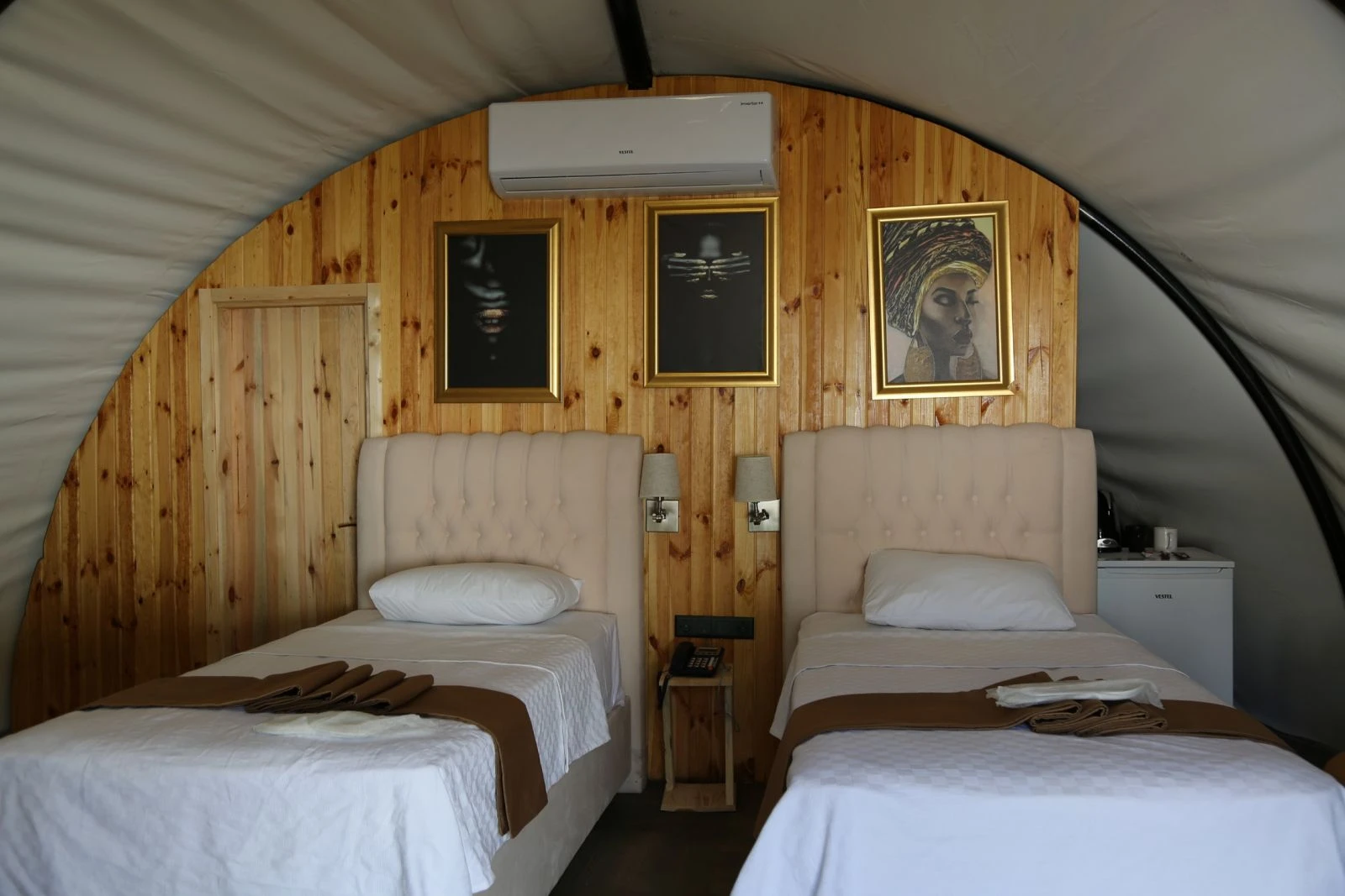 Türkiye’nin ilk çadır kamp oteli, terörden temizlenen Tunceli'ye kuruldu