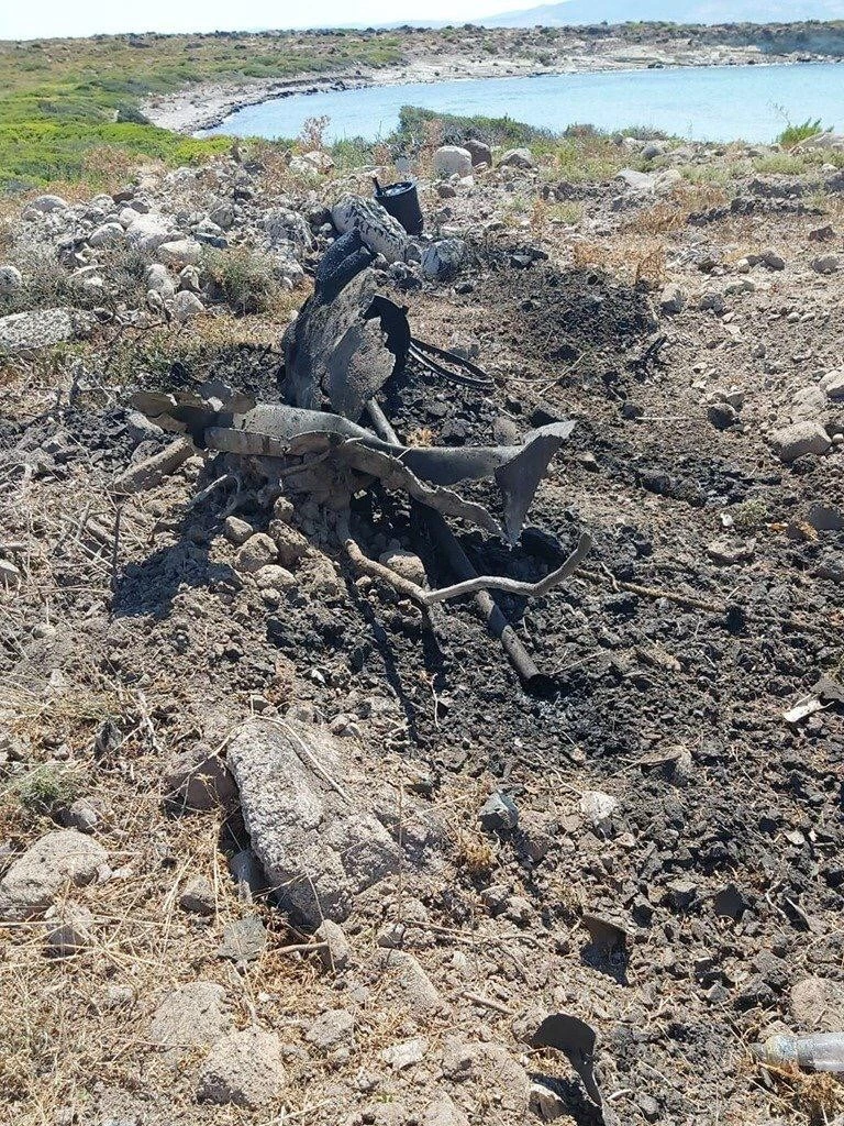 Balıkçıların ağlarına 2. Dünya Savaşı'ndan kalma mayın takıldı
