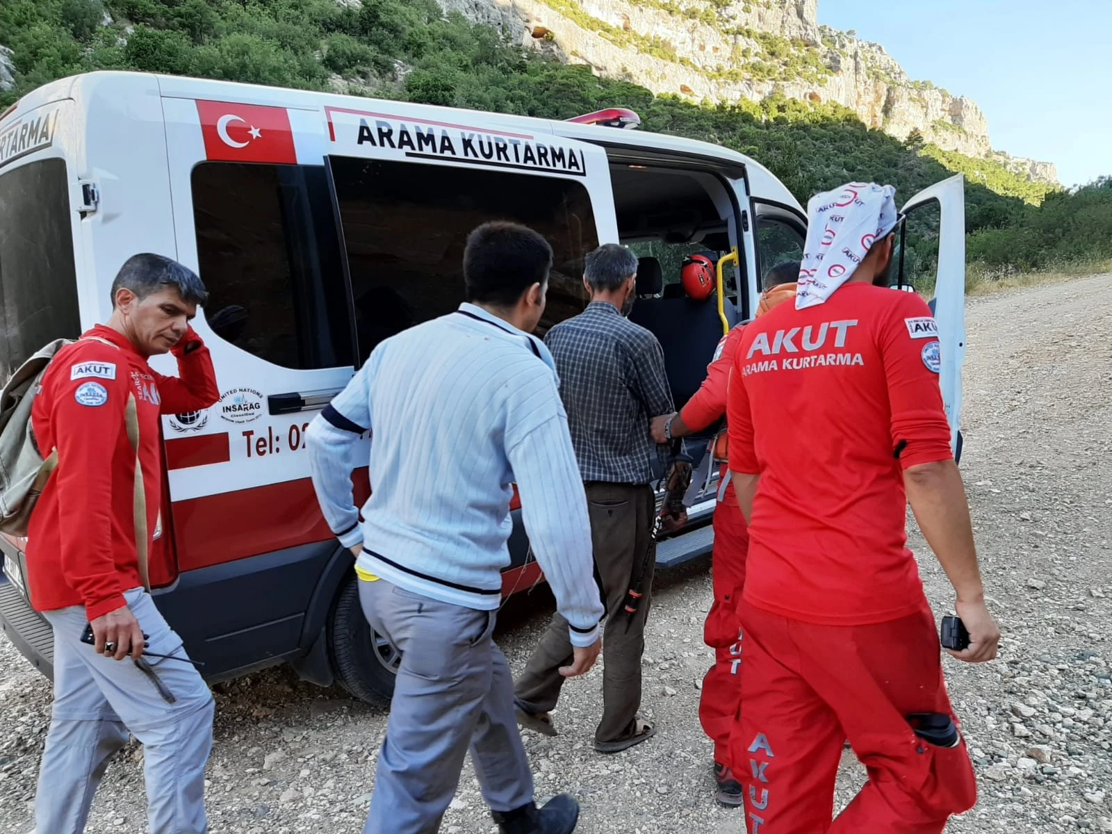 Kayıp şahıs 2 gün sonra ormanda bulundu