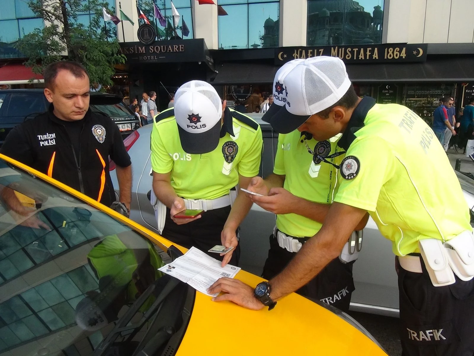 Taksicilere ceza yağdı