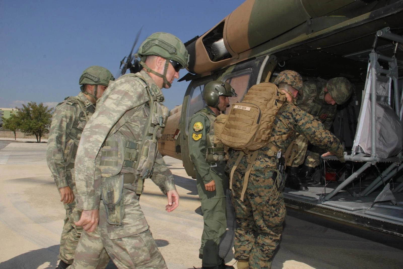 Fırat'ın doğusunda beşinci ortak hava devriyesi başarıyla tamamlandı