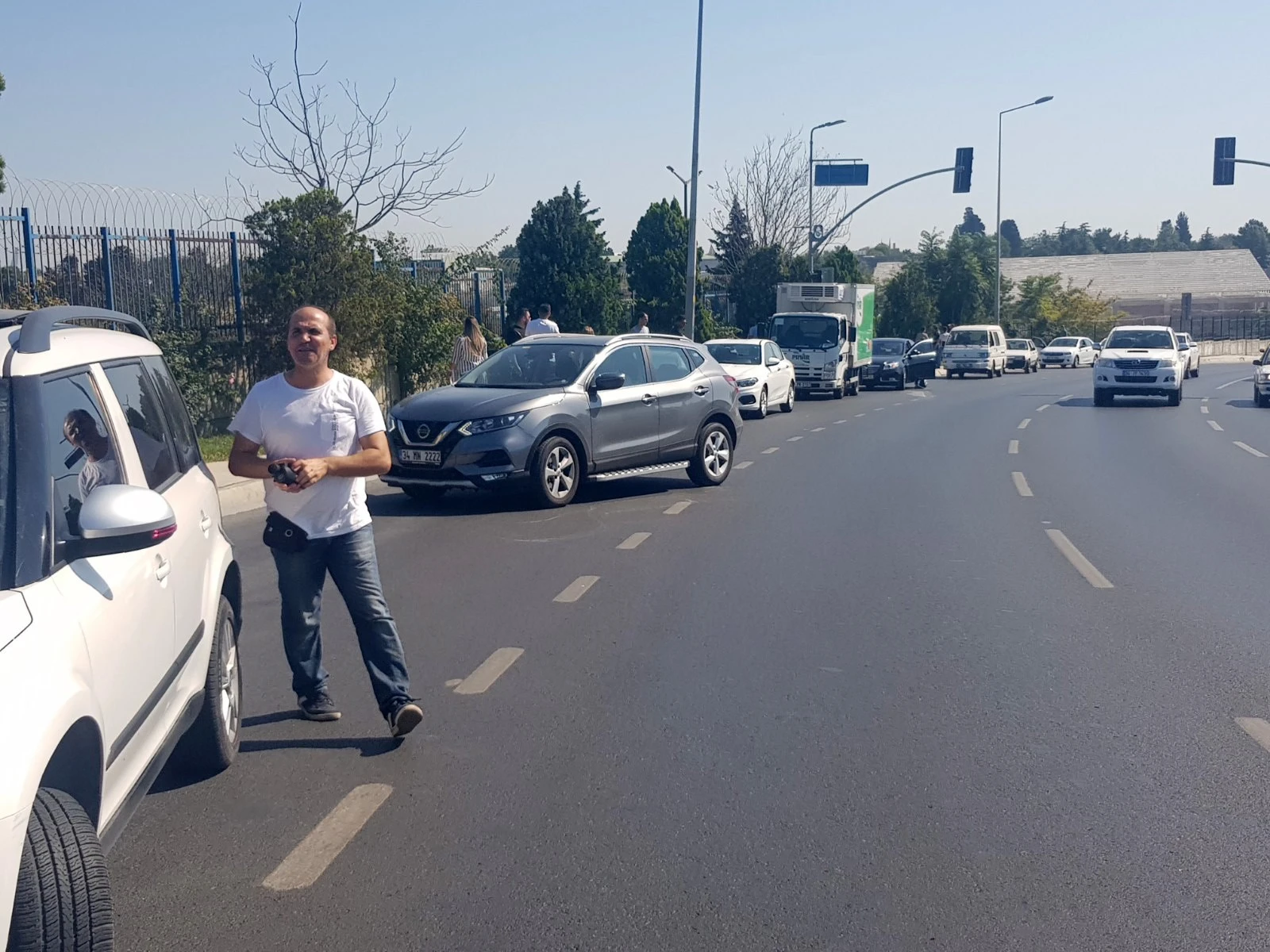 En iyi görüntüyü yakalayabilmek için birbirleriyle yarıştılar