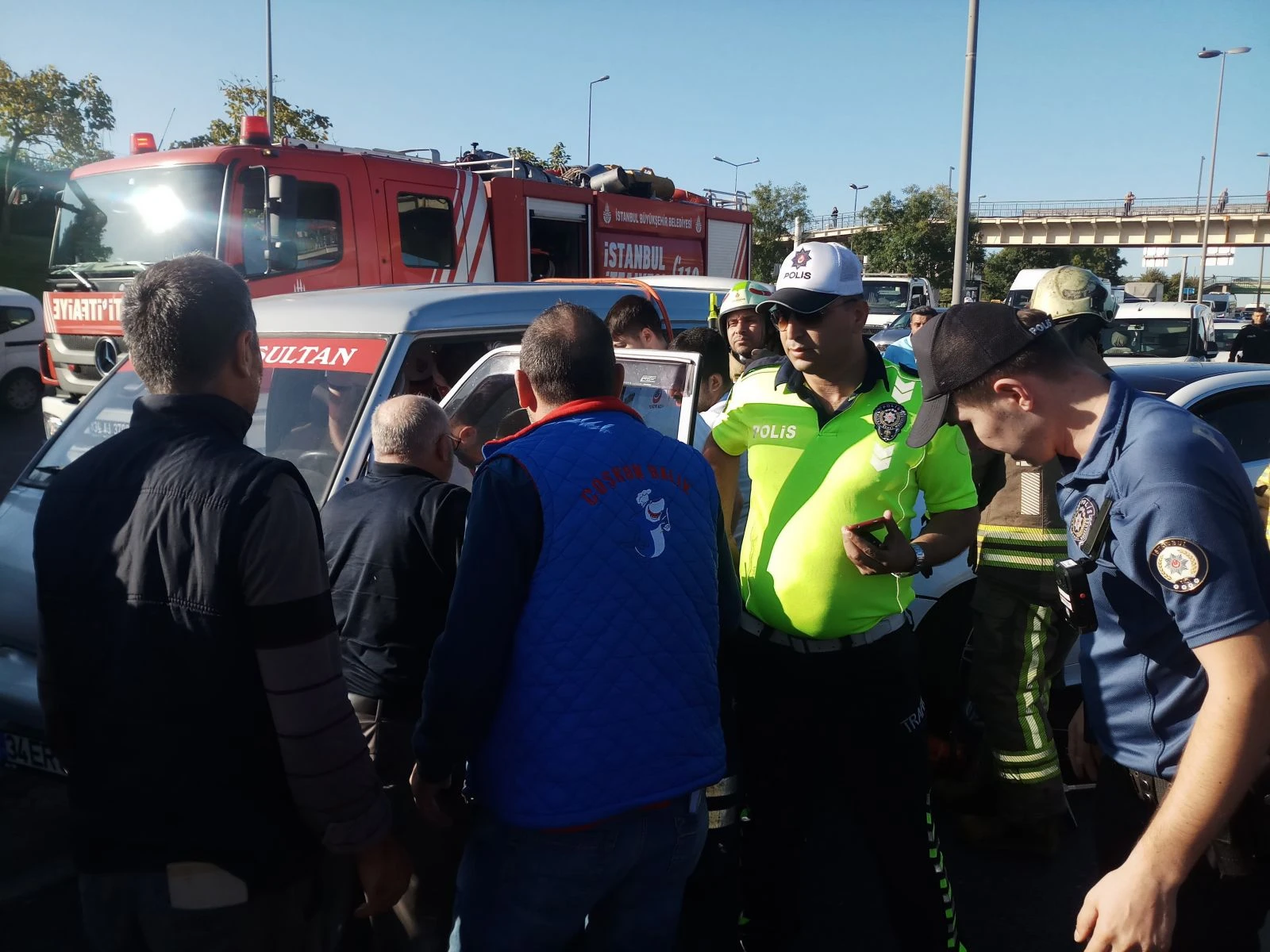 Sefaköy'de kaza: 2 yaralı