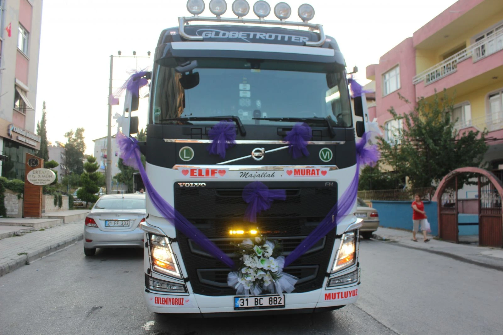 Tır şoförünün hayali gerçek oldu