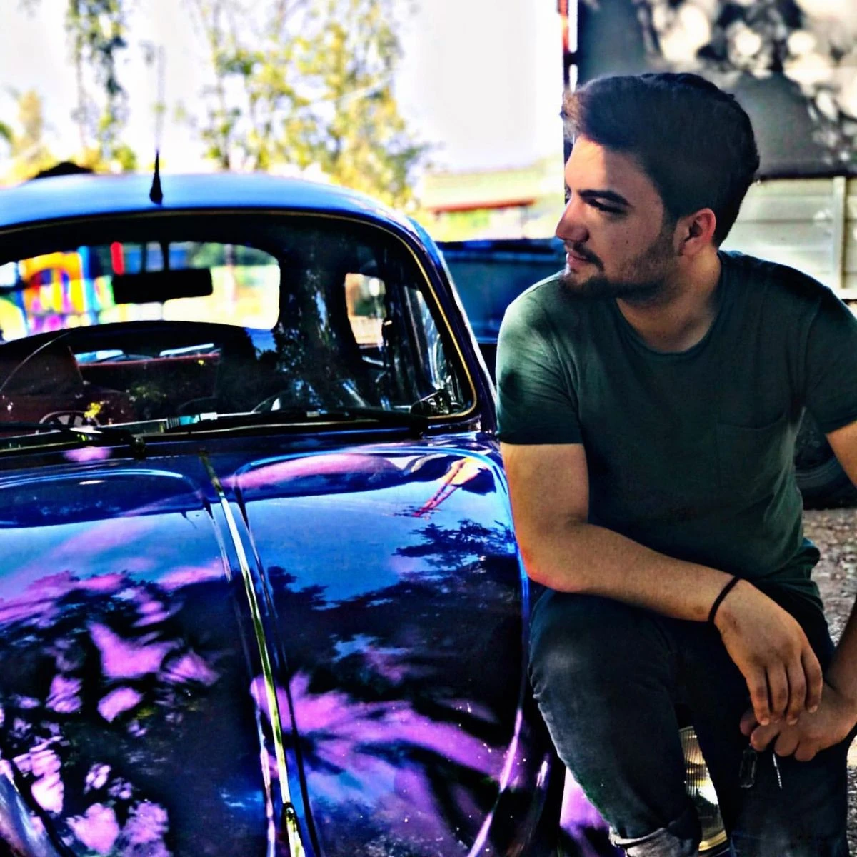 Gelin aracının altında ölü olarak bulundu