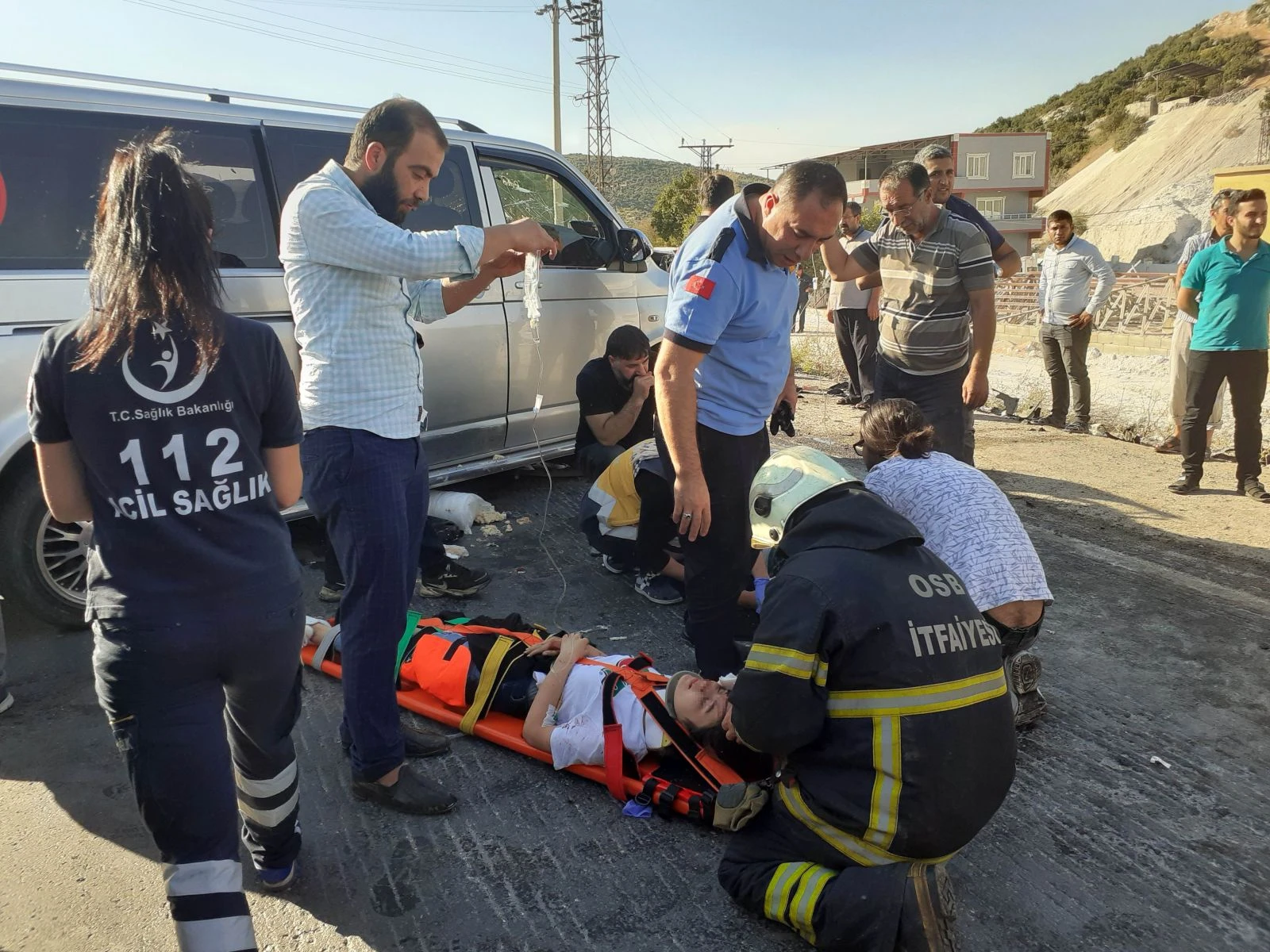 Nişan yolunda feci kaza: 7 yaralı