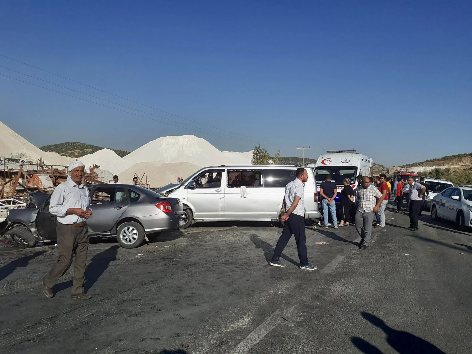 Nişan yolunda feci kaza: 7 yaralı