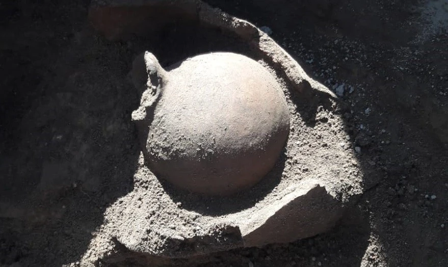 Tarihi kazılarda 'Çömlek' içinde 3 bin yıllık buğday taneleri çıktı