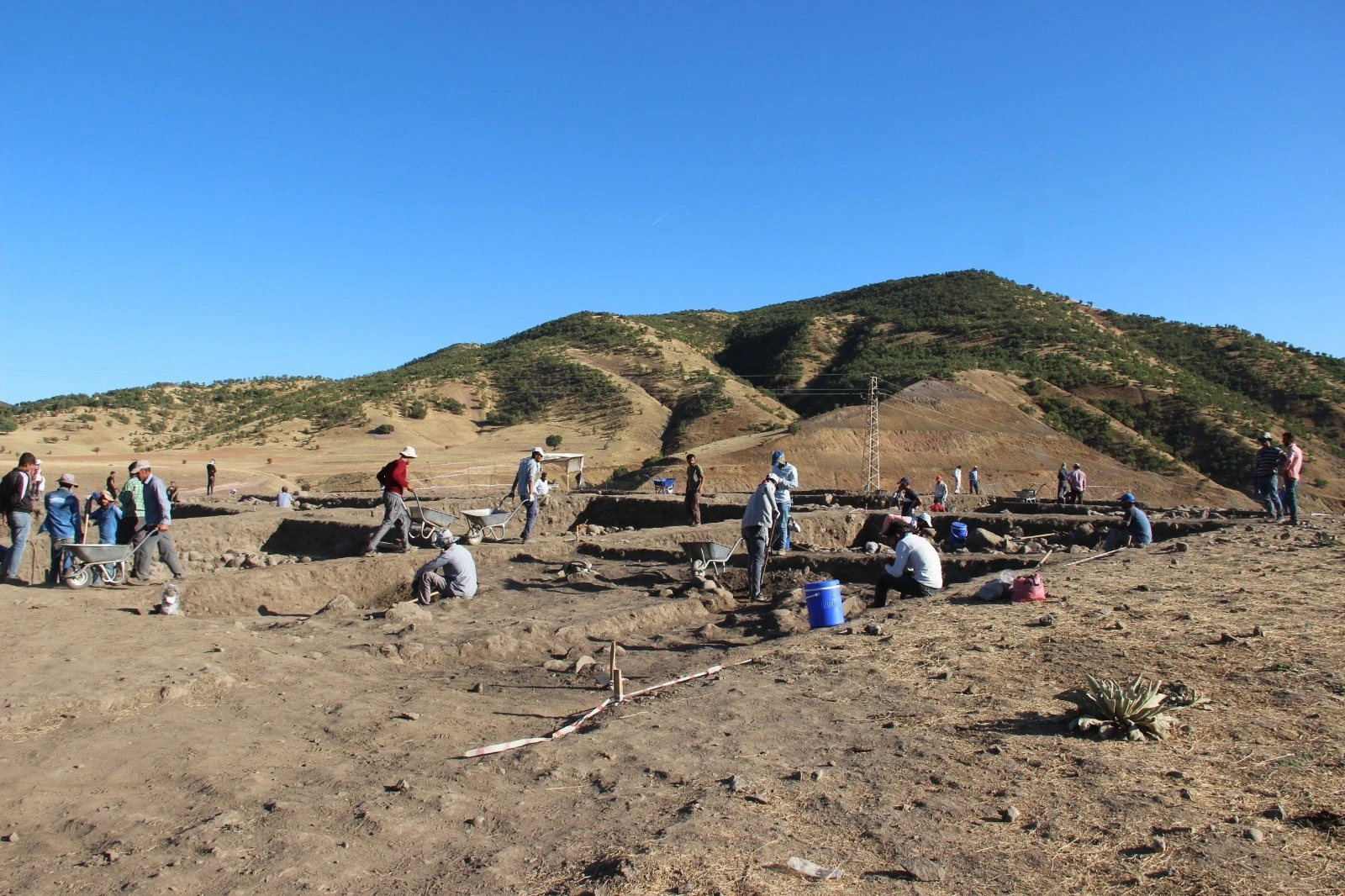 Tarihi kazılarda 'Çömlek' içinde 3 bin yıllık buğday taneleri çıktı