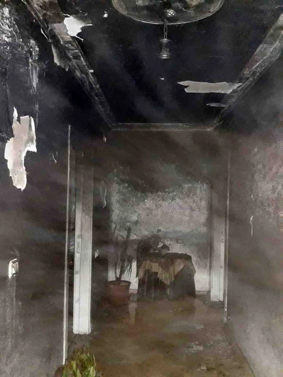 Tarsus'ta doğalgaz patlaması önledi, olası facia ucuz atlatıldı