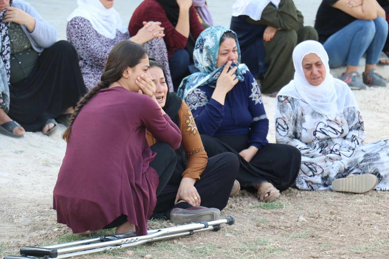 Şehit babaya son bakış