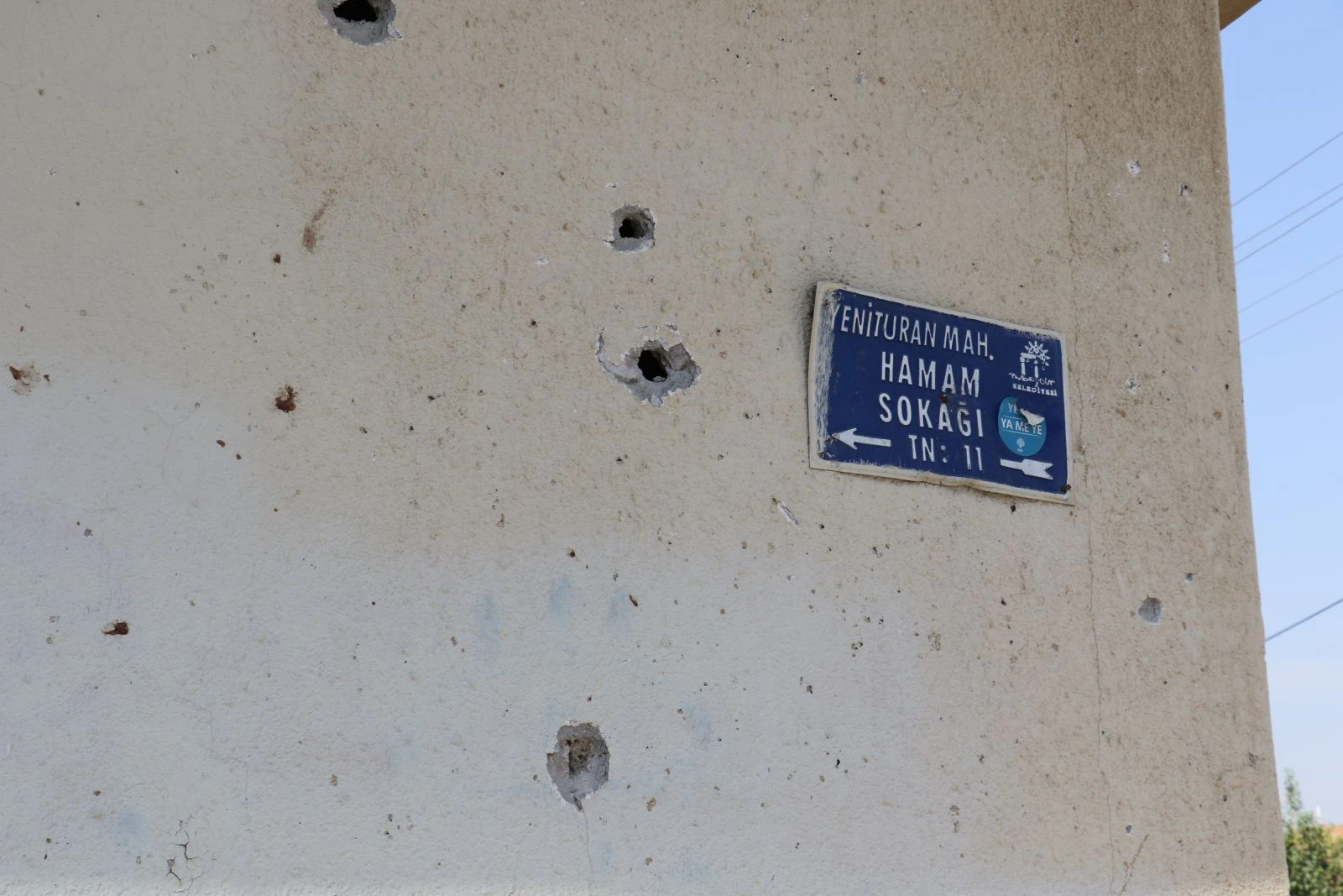 Patlamanın olduğu bölge görüntülendi