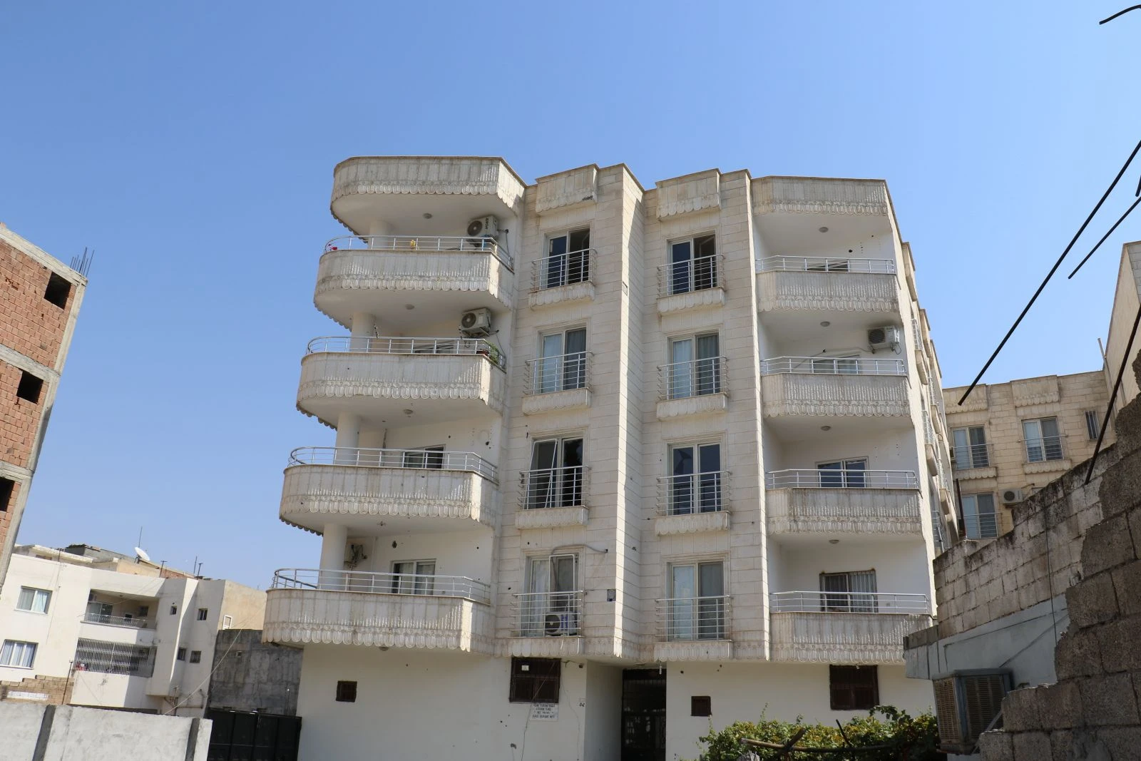 Patlamanın olduğu bölge görüntülendi