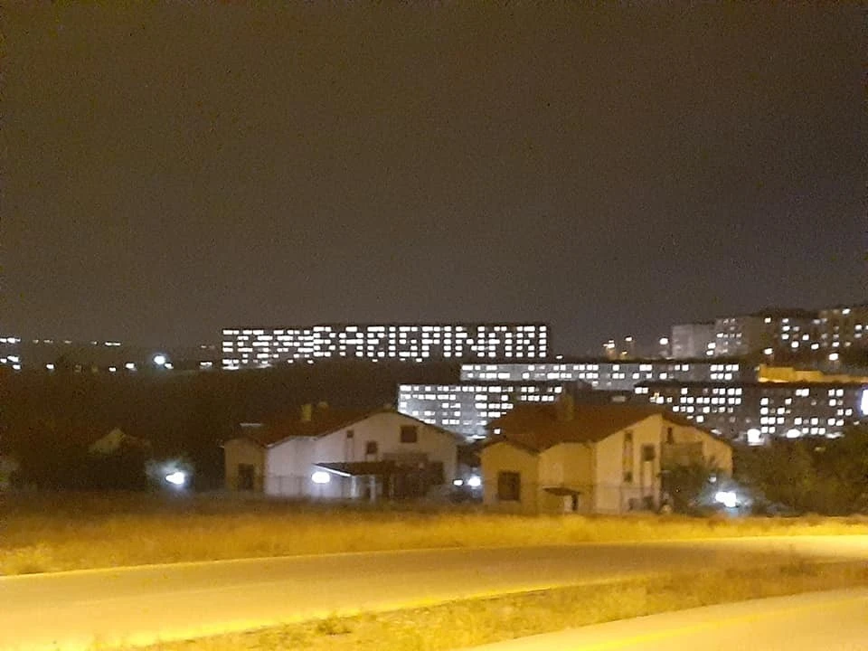 Üniversite öğrencilerinden Barış Pınarı Harekatı'na destek