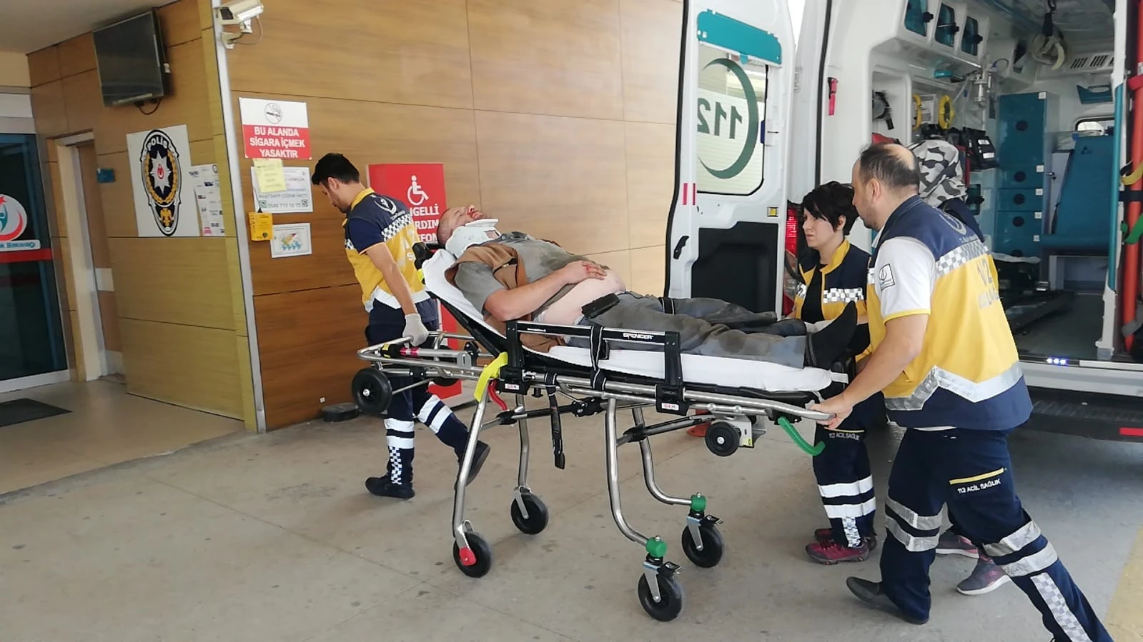 Ölümden kıl payı kurtuldular