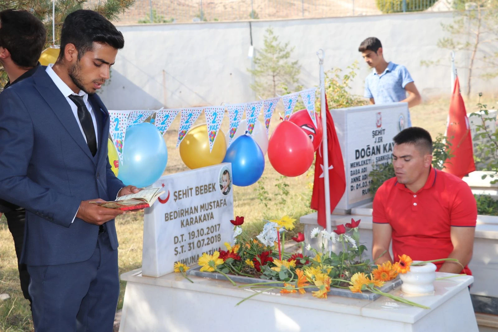 Şehit Bedirhan bebek 2 yaşında