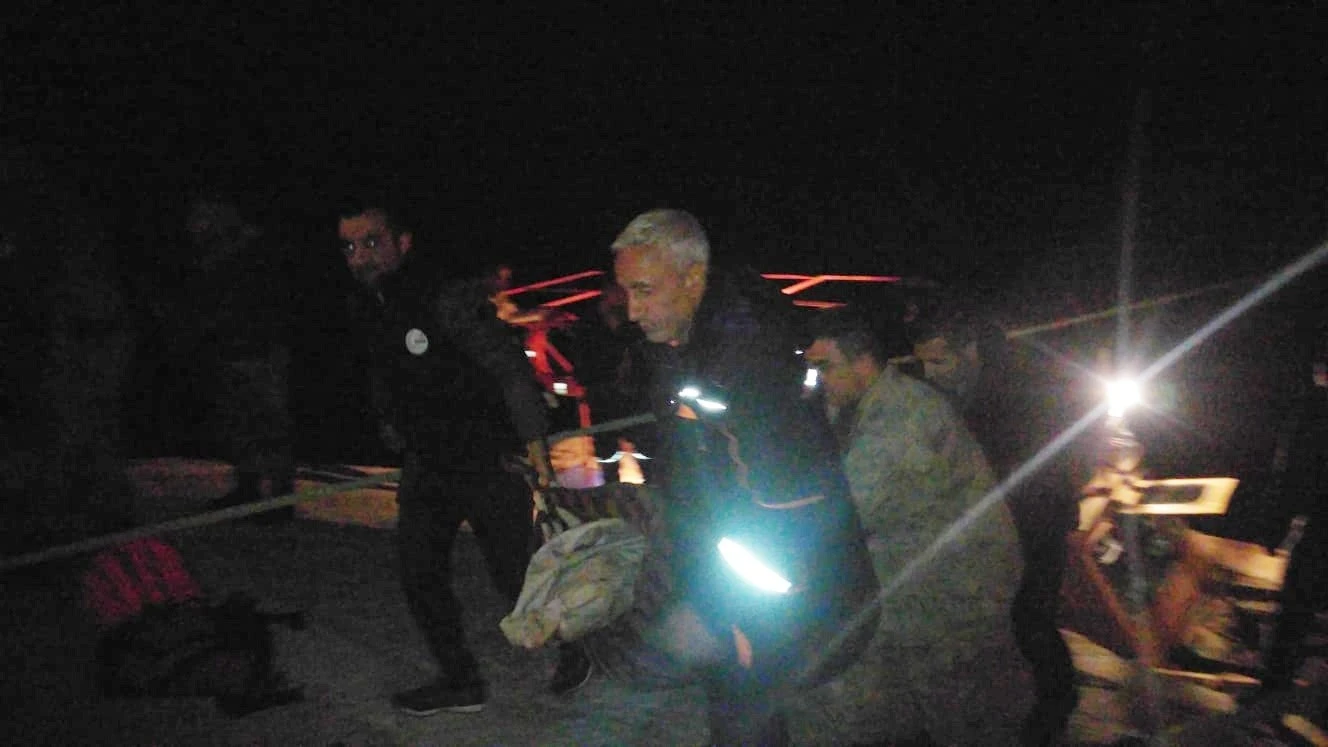 Eşeğiyle uçurumdan düşen çoban hayatını kaybetti